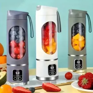 Mini Liquidificador Mixer Portátil Recarregável 450ml Shake - Imagem 5