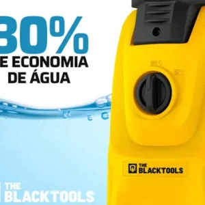 Lavadora De Alta Pressão Portátil Turbo 1400w 1500psi Cor Amarelo The Black Tools - Imagem 6