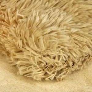 Tapete Felpudo para Sala e Quarto de 1,5m x 2m com Pelo Alto, Antiderrapante e na Cor Bege - Casa Laura Enxovais - Imagem 7