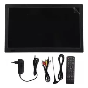 Tv P/caminhão Digital 14 Polegadas Led Hd Hdmi 12v Bateria - Imagem 3