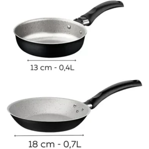 Tramontina 13 Peças Turim Preto Cozinha Conjunto Panelas Preto - Imagem 5