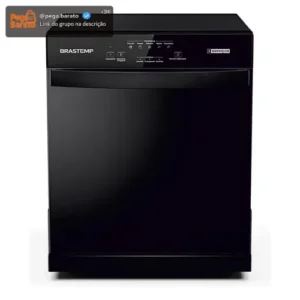 Lava Louças Brastemp 8 Serviços Preta - BLF08AE Preto - Imagem 1