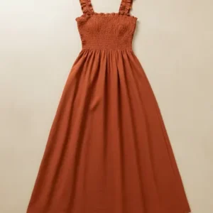 Vestido Longo Feminino Casual Moda Evangelica Duna Elegante - Imagem 6