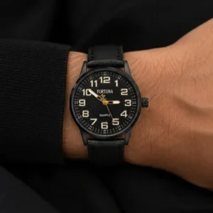 Relógio De Pulso Masculino Fortuna Old Money Minimalista - Imagem 6
