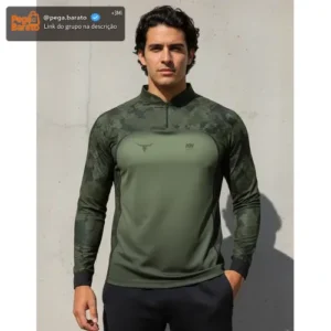 Camiseta Masculina Camuflada Agro Dry Soft Proteção Uv50 - Imagem 1