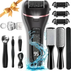 Kit 18 Lixador Para Pés Elétrico Esfoliante Removedor Calos - Imagem 12