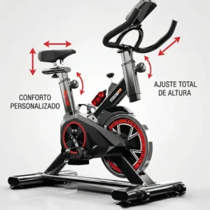 Bicicleta Spinning Sevenfit EPS-988 Com Volante de 6 kg e Computador - Imagem 9