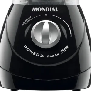 Liquidificador Mondial Power 550w 2 Velocidades 2 Litros L29 Cor Preto - Imagem 4