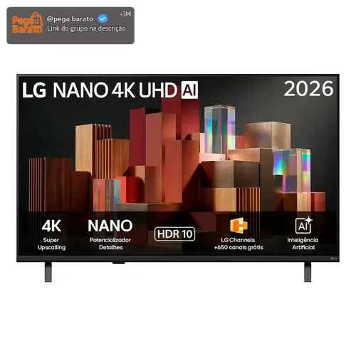 Smart Tv LG 50'' 4K Ultra HD NANO AI Magic Webos 26 50un85