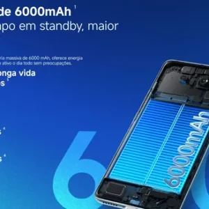 Celular Xiaomi Redmi Note 15 4g 6gb 128gb Tela Amoled 6.77 , Câmera 108mp, Verde - Imagem 7