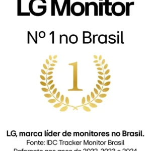 Monitor LG FHD Home & Office 22U403A-B 22”, 1ms (MBR), 120Hz (O/C), Modo leitura, Flicker Safe, HDMI, LG Switch, Black Stabilizer, Dynamic Action Sync - Imagem 2