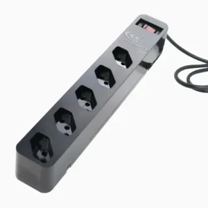 Filtro Clamper 5 Tomadas Pc Gamer - 1270 / 2200w Bivolt Cor Preto + - Imagem 7