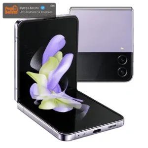 Samsung Galaxy Z Flip4 5g Dobrável 256gb Snapdragon Violeta (Novo com caixa aberta) - Imagem 1