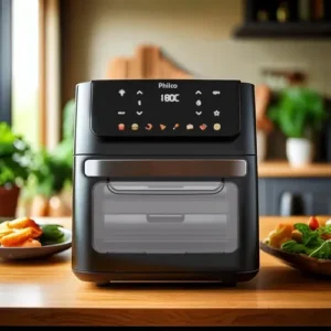 Air Fryer Oven Philco 11L 8 Funções Visor 1800W PAF11B - Imagem 8
