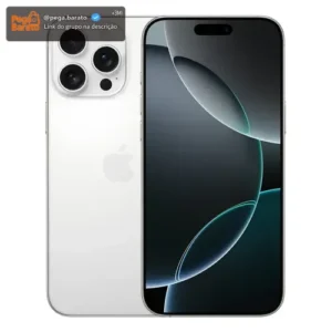 Apple iPhone 16 Pro Max (512 GB) - Titânio branco - Imagem 1