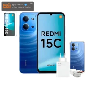 Smartphone Xiaomi Redmi 15c 128gb Com Nf + Brinde Top 1 - Imagem 1