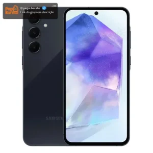 Samsung Galaxy A55 5g Dual Sim 128 Gb Azul-escuro 8 Gb Ram (Novo com caixa aberta) - Imagem 1