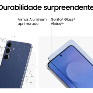 Celular Samsung Galaxy S25 Fe 5g, 256gb, 8gb Ram, Câmera Tripla De 50+12+8, Tela Grande De 6.7 Azul Marinho - Imagem 7