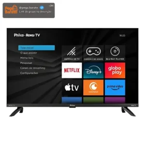 Smart Tv Ptv32g7pr2cgb 32 Polegadas Led Roku Cinza Philco - Imagem 1