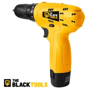 Parafusadeira Furadeira 3/8 A Bateria Tb12a The Black Tools Jogo Brocas E Buchas 300 Peças - Imagem 8