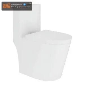 Vaso Sanitário Monobloco Caixa Acoplada Completo Privada C - Imagem 1