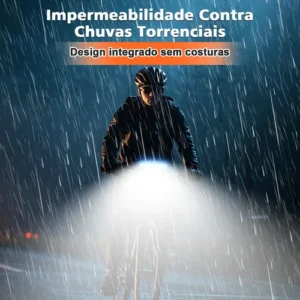 Lanterna Farol Bicicleta Recarregavel Profissional 9 Led Prova Dagua Potente Usb Para Bicicleta Luz Forte Prova Dagua - Imagem 5