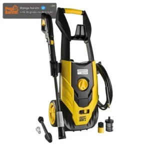 Lavadora De Alta Pressão Com 1800w Master Para Uso Moderado 1900psi Amarelo e Preto Tramontina - Imagem 1