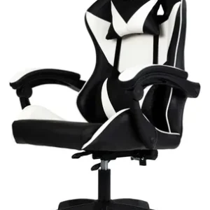 Cadeira Gamer Lancer Preta e Branca Healer - Imagem 4