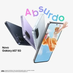 Celular Samsung Galaxy A57 5G 128GB, 8GB RAM, Recursos AI - Imagem 3