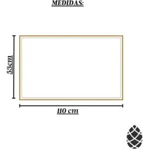 Tapete Para Casa 53x110cm Buddemeyer Legend Branco - Imagem 9