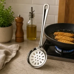 Conjunto 4 Peças Aço Inox Para Cozinha Kit Completo P Servir - Imagem 6