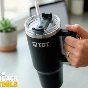 Copo Térmico Gigante 1,2l Inox Com Tampa E Canudo Aço Inox - Imagem 7