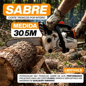 Motosserra A Gasolina 38cc 2t Profissional Sabre 12pol 30cm - Imagem 6