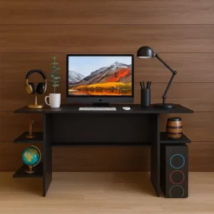 Escrivaninha Mesa Para Computador Gamer Cor Preto - Imagem 6