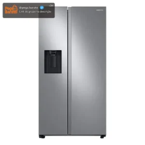 Geladeira Samsung Side By Side Rs60 628l Inox Look - Imagem 1