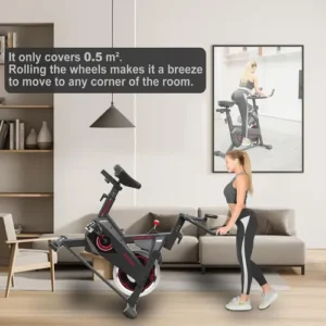 Bicicleta Ergométrica Spinning Treino Cardio Academia Casa - Imagem 8