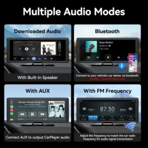 Multimídia Portátil Carplay/android Auto 10,26 Polegadas - Imagem 7
