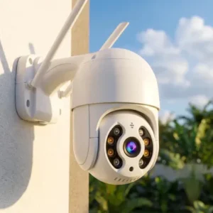 Câmera De Segurança Ip Wifi A8 Full Hd Icsee Ptz 355° Com Visão Noturna Áudio Bidirecional Ip66 Monitoramento Remoto Para Celular Android E iPhone - Imagem 3