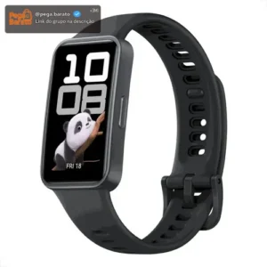 Smartwatch HUAWEI Band 10 Caixa de Polímeros Duráveis Análise do Sono em Nível Profissional Assistente de Bem-estar Emocional Relógio Smartwatch Compatível com Android e iOS Preto - Imagem 1