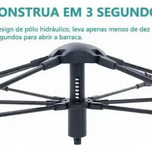 Barraca Camping Automática 2-3 Pessoas Acampamento Barraca Para Acampar, 210*160*100cm Tecido Oxford - Imagem 3