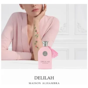 Perfume Árabe Delilah Maison Alhambra Eau De Parfum 100ml lipx - Imagem 4