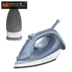 Ferro de Passar Seco e Vapor Electrolux Efficient Base antiaderente Vapor Vertical Extra 1200W de Potência Cabo 1,35m ESI10 - Imagem 1