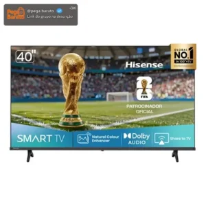 Smart Tv Hisense 40 Polegadas Dled Full Hd 40a4nv - Imagem 1