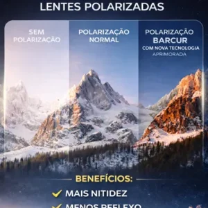 Óculos De Sol Masculino Polarizado Proteção Uv400 Original - Imagem 11