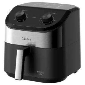 Fritadeira Air Fryer 4,5l Widemax Com Interior De Alumínio 1500w Midea - Imagem 3