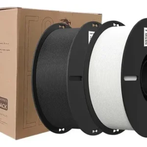 Kit 2 Kg Filamentos Ender-pla Creality Preto + Branco - Imagem 5