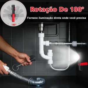Lanterna De Inspeção Luz Quente E Fria Para Polimento Detail - Imagem 11