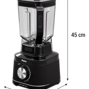 Liquidificador Philco 1500W 3,1L 12 Velocidades com 6 Lâminas PLQ15A - Imagem 11