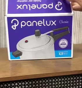 Panela De Pressão Classic Panelux Alumínio Polido 4,5 Litros Alumínio Polido - Imagem 2