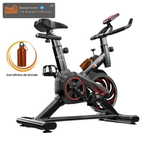 Bicicleta Ergométrica Spinning ITS Fitness Q5 com Roda de Inércia 8 kg e 6 Níveis de Resistência - Imagem 1